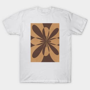 Bloom Flower - Earth Tones T-Shirt